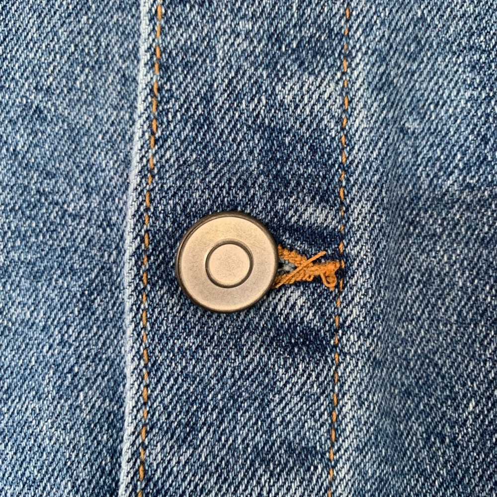 Denim Blue Midi Dress - Picture 3 of 11
